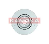 2x Disco freno Assale anteriore ventilato 103607 KAMOKA per VOLVO V60 I V70 III