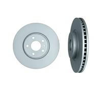 2x Disco freno Assale anteriore ventilato 103615 KAMOKA per FORD