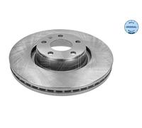 2x Disco freno Assale anteriore ventilato 115 521 1098 MEYLE per AUDI A6 C6