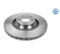 2x Disco freno Assale anteriore ventilato 115 521 1099 MEYLE per AUDI A6 C6