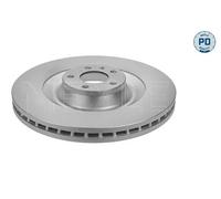 2x Disco freno Assale anteriore ventilato 183 521 0002/PD MEYLE per AUDI A6 C6