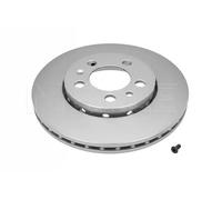 2x Disco freno Assale anteriore ventilato 183 521 1018/PD MEYLE per SEAT AUDI VW