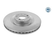 2x Disco freno Assale anteriore ventilato 183 521 1123/PD MEYLE per AUDI VW