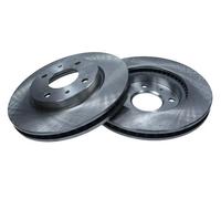 2x Disco freno Assale anteriore ventilato 19-1269 MAXGEAR per MITSUBISHI