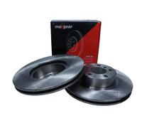 2x Disco freno Assale anteriore ventilato 19-3207 MAXGEAR per BMW X3 X4