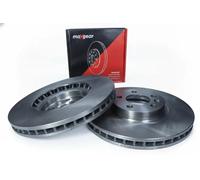 MaXgear Disco freno 19-3221 Ø340 mm ventilato Anteriore 2x per VW Passat CC, Transporter V