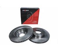 2x Maxgear 19-3503 Disco Freni Anteriore 280 MM per Mazda 3 Bm Bn CX-3 Dk