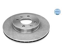 2x Disco freno Assale anteriore ventilato 28-15 521 0027 MEYLE per KIA