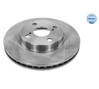 2x Disco freno Assale anteriore ventilato 30-15 521 0056 MEYLE per TOYOTA
