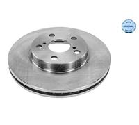2x Disco freno Assale anteriore ventilato 30-15 521 0057 MEYLE per TOYOTA