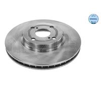 2x Disco freno Assale anteriore ventilato 30-15 521 0058 MEYLE per TOYOTA