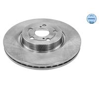 2x Disco freno Assale anteriore ventilato 30-15 521 0068 MEYLE per TOYOTA