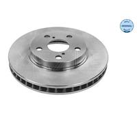 2x Disco freno Assale anteriore ventilato 30-15 521 0079 MEYLE per TOYOTA