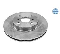 2x Disco freno Assale anteriore ventilato 30-15 521 0098 MEYLE per TOYOTA YARIS