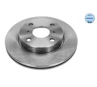 2x Disco freno Assale anteriore ventilato 30-15 521 0099 MEYLE per TOYOTA YARIS