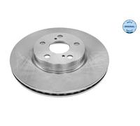 2x Disco freno Assale anteriore ventilato 30-15 521 0112 MEYLE per TOYOTA SUBARU