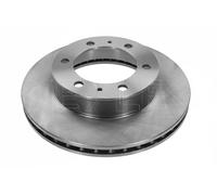 2x Disco freno Assale anteriore ventilato 30-15 521 0126 MEYLE per TOYOTA