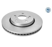 2x Disco freno Assale anteriore ventilato 30-15 521 0134/PD MEYLE per TOYOTA