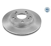 2x Originale MEYLE Disco Freno 31-15 521 0049 / Pd per Honda