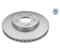 2x Meyle 31-15 521 0050 / Pd Dischi Freno 280mm Ventilato Ant. per Honda Accord