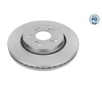 2x Meyle 31-15 521 0055 / Pd Dischi Freno 293mm Frontale per Honda Cr-V