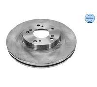 2x Disco freno Assale anteriore ventilato 31-15 521 0057 MEYLE per HONDA