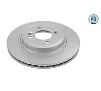 2x Meyle 315 521 0024 / Pd Disco Freni Anteriore 276 MM per Mini R52 R50 R53