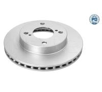 2x Disco freno Assale anteriore ventilato 33-15 521 0025/PD MEYLE per SUZUKI