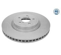 2x Disco freno Assale anteriore ventilato 34-15 521 0009/PD MEYLE per SUBARU