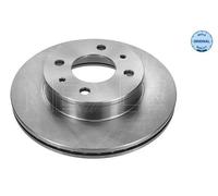 2x Disco freno Assale anteriore ventilato 37-15 521 0005 MEYLE per HYUNDAI