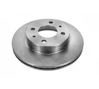 2x Disco freno Assale anteriore ventilato 37-15 521 0005 MEYLE per HYUNDAI