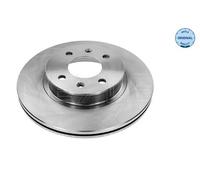 Meyle Disco freno 37-15 521 0007 anteriore ventilato per Hyundai Getz 2x