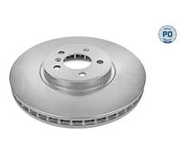 2x Disco freno Assale anteriore ventilato 383 521 0006/PD MEYLE per BMW X5 X6