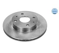 2x Disco freno Assale anteriore ventilato 39-15 521 0004 MEYLE per DAIHATSU