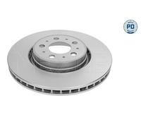 2x Disco freno Assale anteriore ventilato 515 521 0033/PD MEYLE per VOLVO S60 I