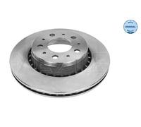 2x Disco freno Assale anteriore ventilato 515 521 5010 MEYLE per VOLVO 760 940