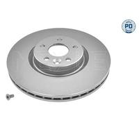 2x Disco freno Assale anteriore ventilato 583 521 0044/PD MEYLE per VOLVO