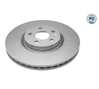 MEYLE 2x Disco Freni Anteriore Ventilato Adatto A per Volvo XC60 II 246 2.0 D4