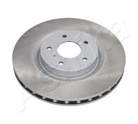 2x Disco freno Assale anteriore ventilato 60-01-168C ASHIKA per NISSAN