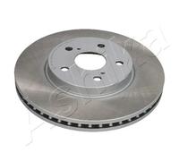 2x Disco freno Assale anteriore ventilato 60-02-2000C ASHIKA per TOYOTA