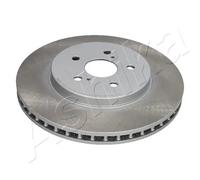 2x Disco freno Assale anteriore ventilato 60-02-225C ASHIKA per LEXUS RX