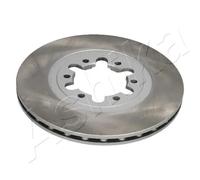 2x Disco freno Assale anteriore ventilato 60-03-346C ASHIKA