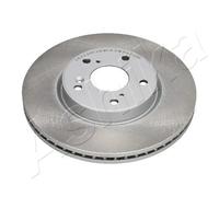 2x Disco freno Assale anteriore ventilato 60-04-439C ASHIKA per HONDA CIVIC IX