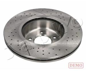 2x Disco freno Assale anteriore ventilato 600146C JAPKO per BMW X5 X6