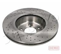 2x Disco freno Assale anteriore ventilato 600146C JAPKO per BMW X5 Z4 Roadster