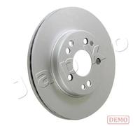 2x Disco freno Assale anteriore ventilato 600532C JAPKO per MERCEDES-BENZ 190 SL