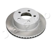 2x Disco freno Assale anteriore ventilato 60093C JAPKO per JEEP WRANGLER II