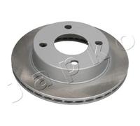 2x Disco freno Assale anteriore ventilato 60150C JAPKO per NISSAN MICRA I
