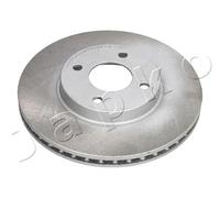 2x Disco freno Assale anteriore ventilato 60155C JAPKO per NISSAN MICRA IV NOTE