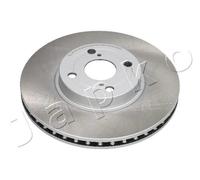 2x Disco freno Assale anteriore ventilato 60201C JAPKO per TOYOTA COROLLA